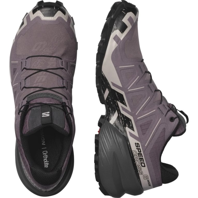 Tenis Para Trail Running Salomon Speedcross 6 Anchos Mujer Marrom | MX FNZA413